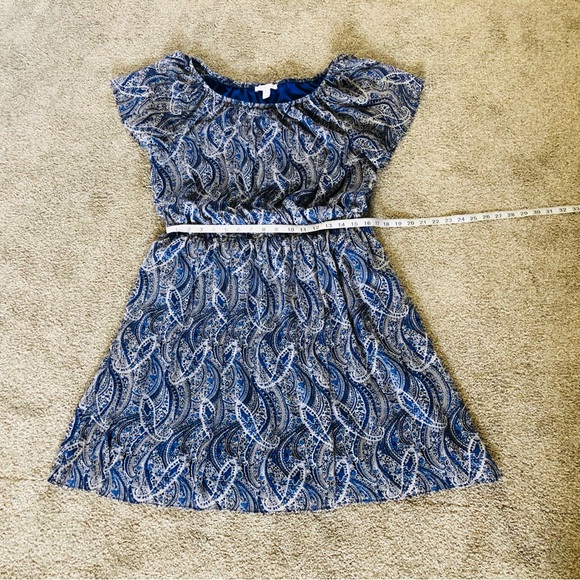 Westport Colorful Dress size 14 elastic neck and waist - Picture 6 of 10